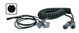 1123-1 - CÂBLE ÉTANCHE POUR CONNEXION CAMION/REMORQUE À 1 CAMÉRA