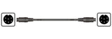 1120- 6 PIN WATERPROOF CAMERA EXTENSION CABLE