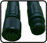 1120- 6 PIN WATERPROOF CAMERA EXTENSION CABLE