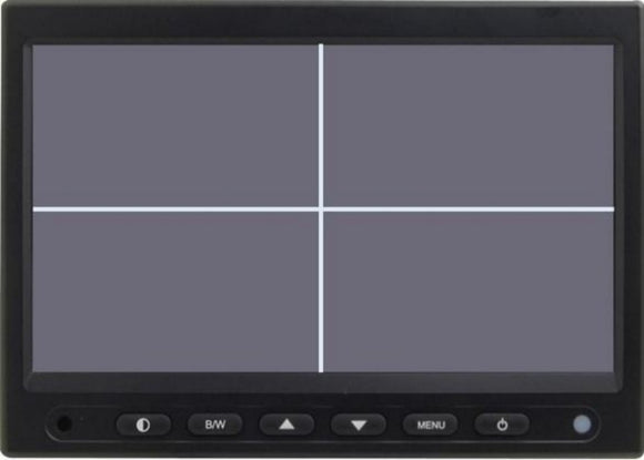 1134 - 7'' QUAD DIGITAL MONITOR 16:9 FORMAT