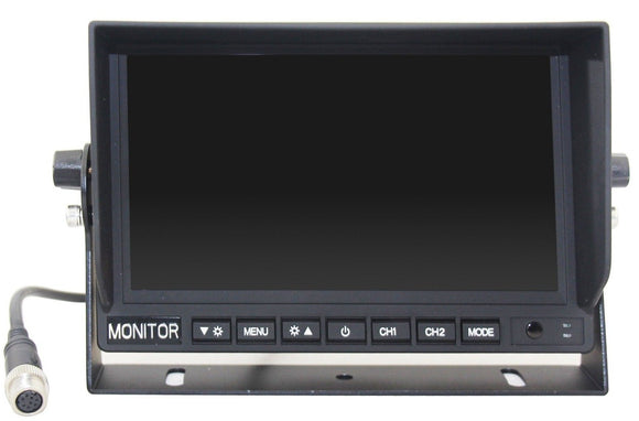 12305 - 7” MONITOR WITH 2 VIDEO INPUTS